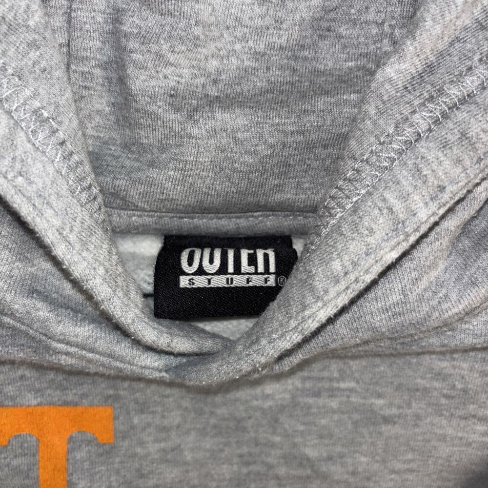 University Of Tennessee Youth Pullover Hoodie Medium Gray - Picture 4 of 8